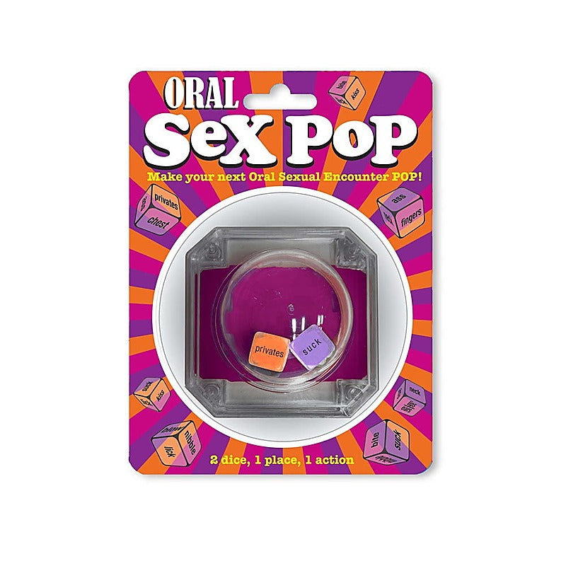 Oral Sex Pop Popping Dice Game by Little Genie - Sex Games, Coupons and Tricks