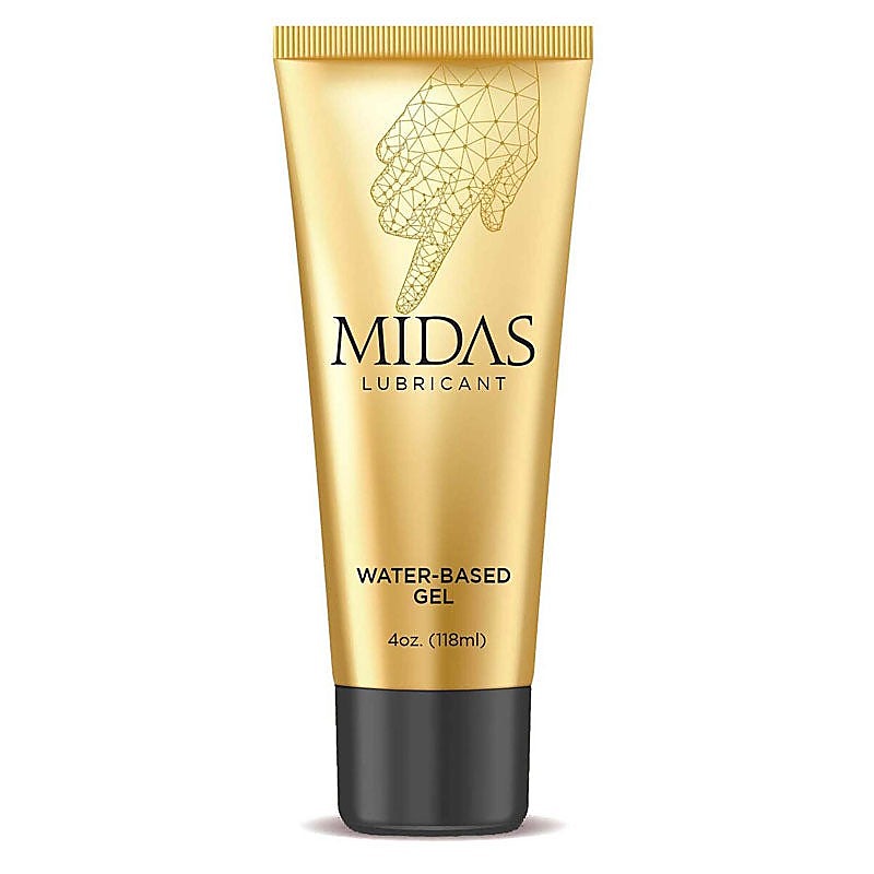 Midas Water Based Gel Lubricant by Little Genie - Water Based Lubes