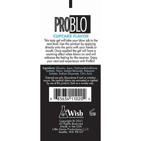 ProBlo Oral Pleasure Flavoured Blowjob Gel by Little Genie - Massage Oils and Lubricants