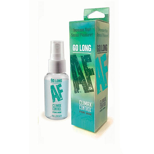Go Long AF Male Climax Control Prolong Spray by Little Genie - Delay and Excite Sprays