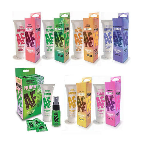 Little Genie Numb AF Flavoured Anal Numbing Cream 44 ml - Anal Lubes