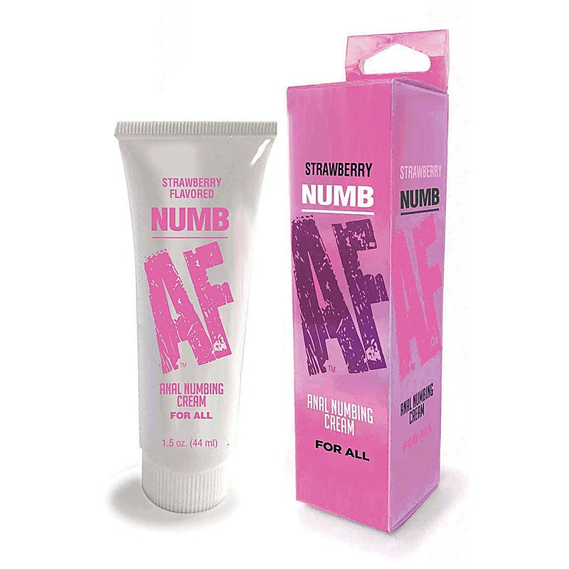 Little Genie Numb AF Flavoured Anal Numbing Cream 44 ml - Anal Lubes