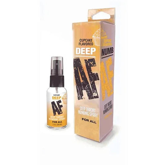 Deep AF Flavoured Deep Throat Spray by Little Genie - Delay and Excite Sprays