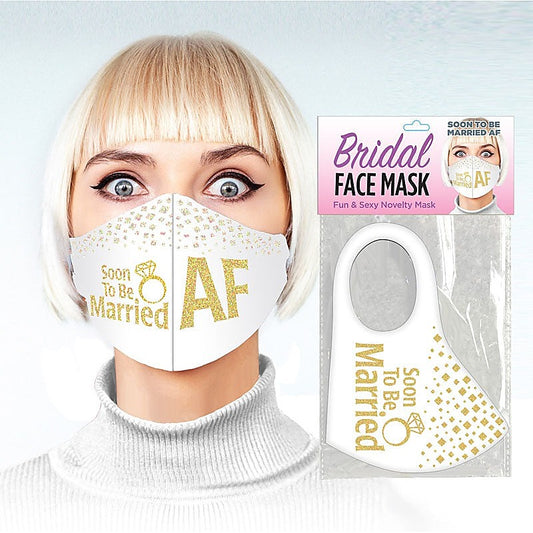 Soon To Be Married AF Novelty Mask by Little Genie - Masks And Blindfolds