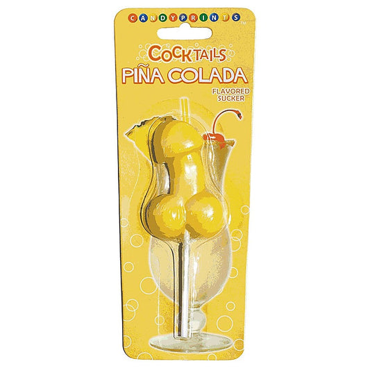 Cocktail Suckers Flavoured Dicky Lollypop by Little Genie - Party Gifts and Novelties