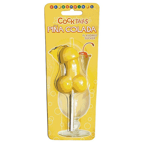 Little Genie Cocktail Suckers Flavoured Dicky Lollypop - Party Gifts and Novelties
