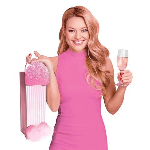 3D Sparkling Penis Novelty Gift Bag by Little Genie - Party Gifts and Novelties