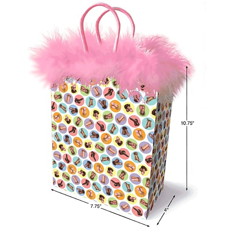 Dirty Penis Fun Novelty Gift Bag by Little Genie - Party Gifts and Novelties
