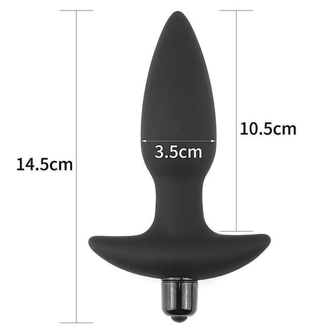 Silicone Fantasy Vibrating Anal Plug by Lovetoy - Butt Plugs