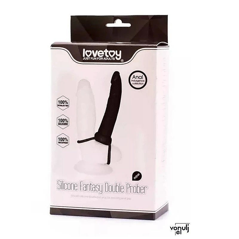 Silicone Fantasy Double Prober by Lovetoy - Anal Dildos