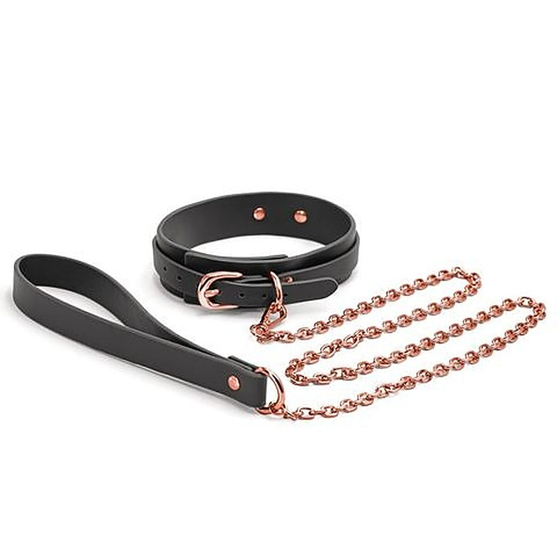 Bondage Couture Collar & Leash by NS Novelties - Collars and Leads