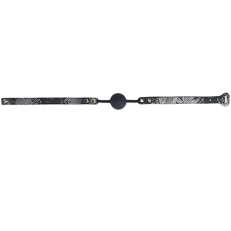 OUCH! Florence Collection Ball Gag Breathable Mouth - Bondage Gags and Bits