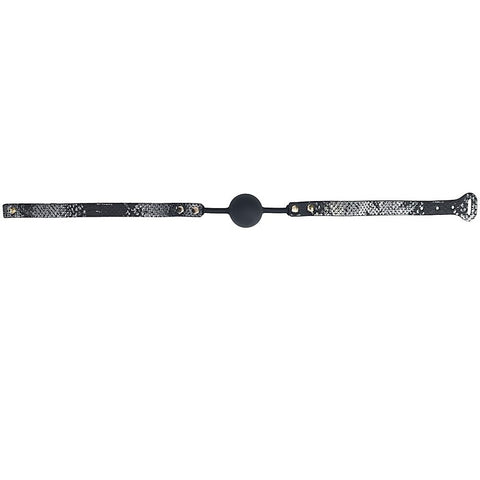 OUCH! Florence Collection Ball Gag Breathable Mouth - Bondage Gags and Bits