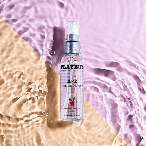 Playboy Pleasure SLICK Strawberry by Evolved - Water Based Lubes