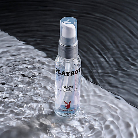 Playboy Pleasure SLICK Strawberry by Evolved - Water Based Lubes