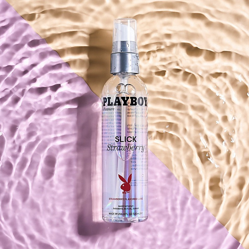 Playboy Pleasure SLICK Strawberry by Evolved - Water Based Lubes