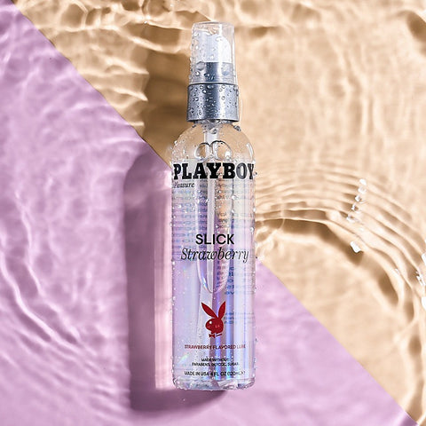 Playboy Pleasure SLICK Strawberry by Evolved - Water Based Lubes