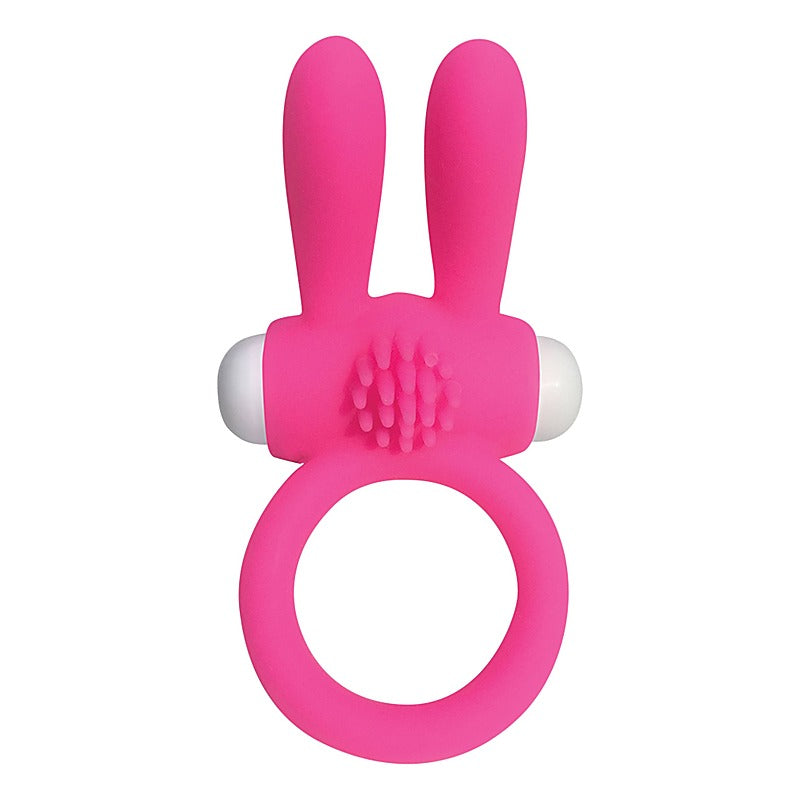 Neon Rabbit Vibrating Cock Ring by Pipedream - Vibrating Cock Rings