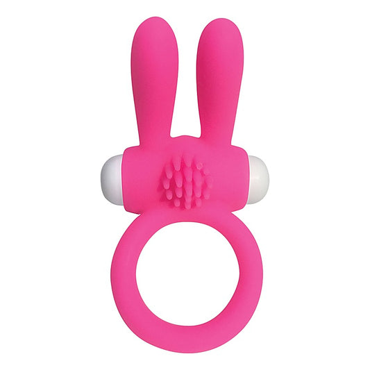 Neon Rabbit Vibrating Cock Ring by Pipedream - Vibrating Cock Rings