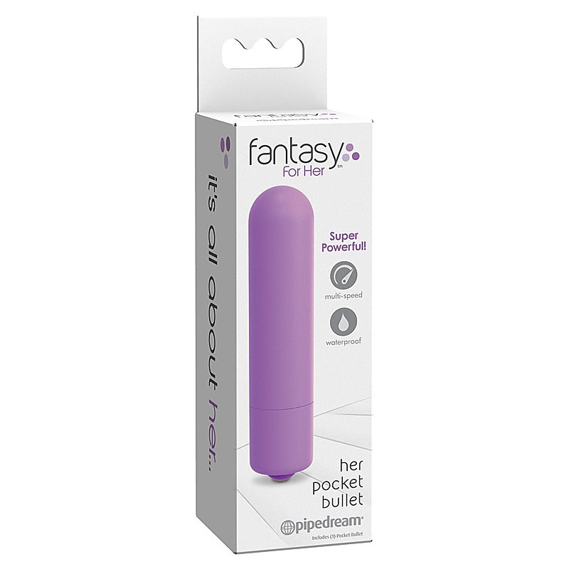 Fantasy For Her Pocket Bullet Vibrator by Pipedream Products - Bullet Vibrators