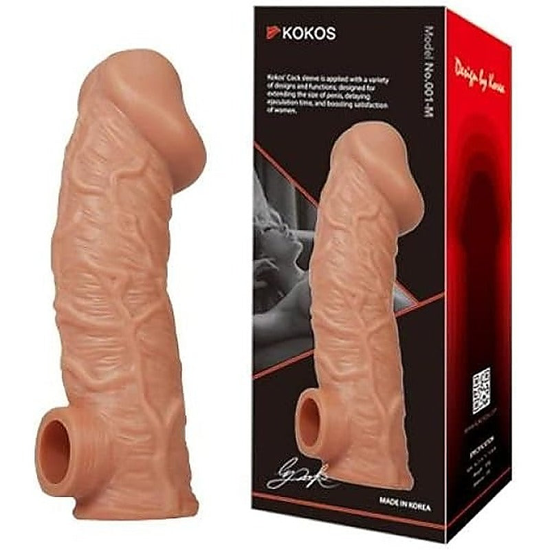 Penis Extension Sleeve 1 Large by Kokos - Penis Sleeves and Extenders