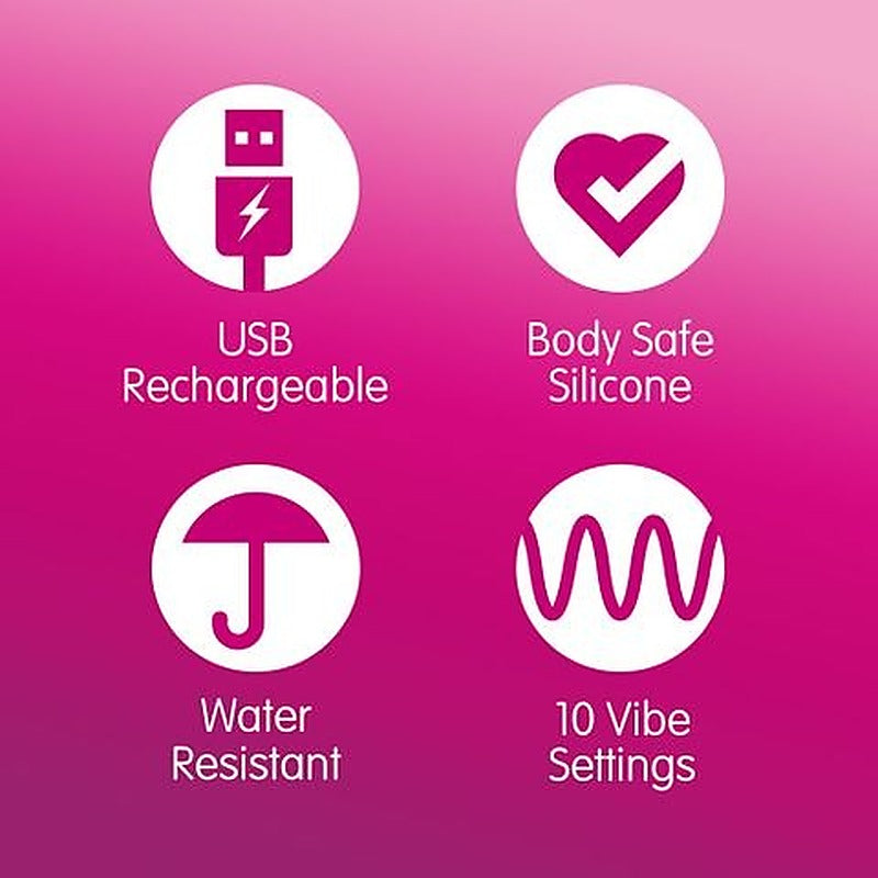 Super Excite Rechargeable Bullet Vibrator by Skins Touch - Bullet Vibrators