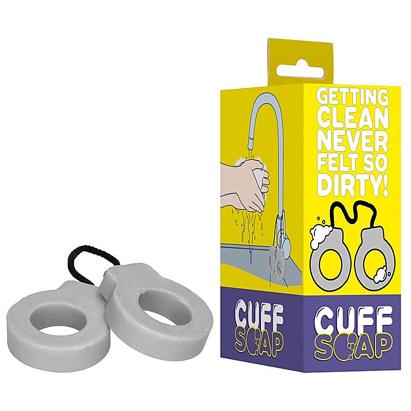 S LINE Hand Cuff Shaped Novelty Soap by Shots Toys - Vibrator Accessories