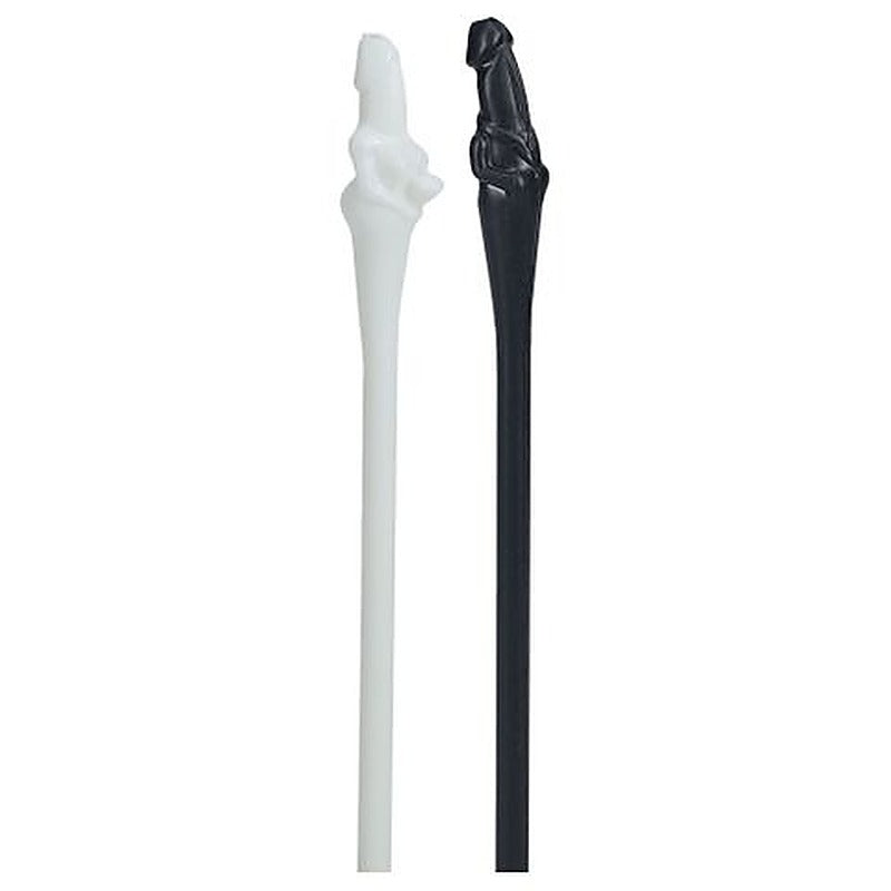 The Dickheads Couples Novelty Straws by Shots Toys - Party Gifts and Novelties