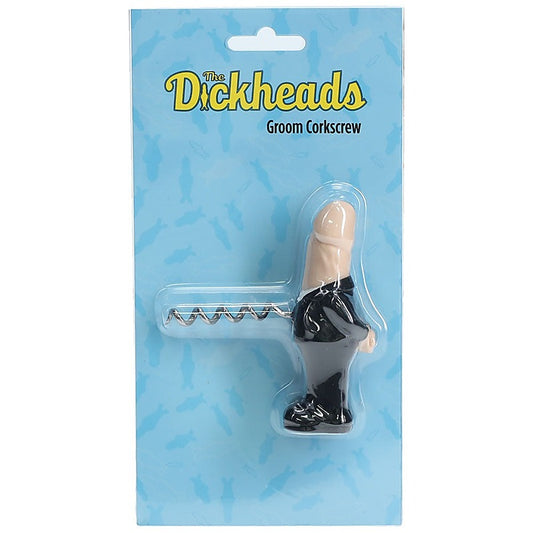 The Dickheads Corkscrew Novelty Bottle Opener by Shots Toys - Party Gifts and Novelties