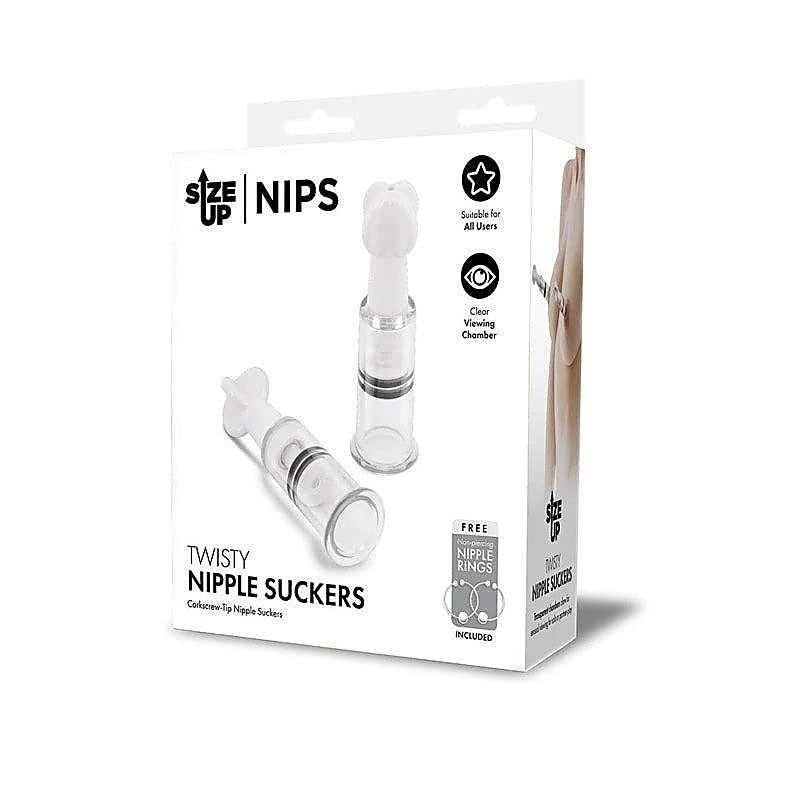 Twisty Nipple Suckers by Xgen Products - Nipple and Clit Clamps