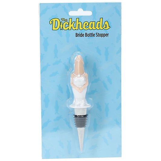 The Dickheads Bride Bottle Stopper by Shots Toys - Party Gifts and Novelties