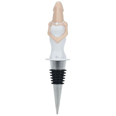 The Dickheads Bride Bottle Stopper by Shots Toys - Party Gifts and Novelties