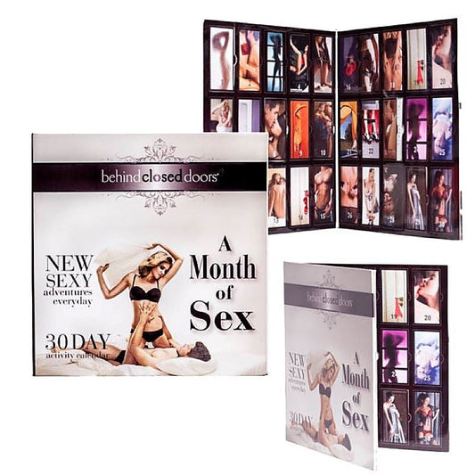 Behind Closed Doors - A Month of Sex by Little Genie - Sex Games, Coupons and Tricks