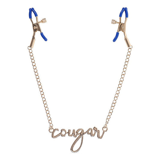 Sex & Mischief Cougar Nipple Clamps by Sportsheets - Nipple and Clit Clamps