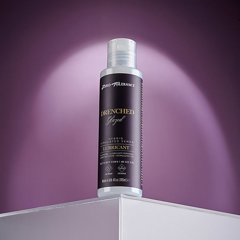 Evolved Zero Tolerance DRENCHED GLAZED Hybrid Adult Lubricant 120ml Long Lasting - Massage Oils and Lubricants