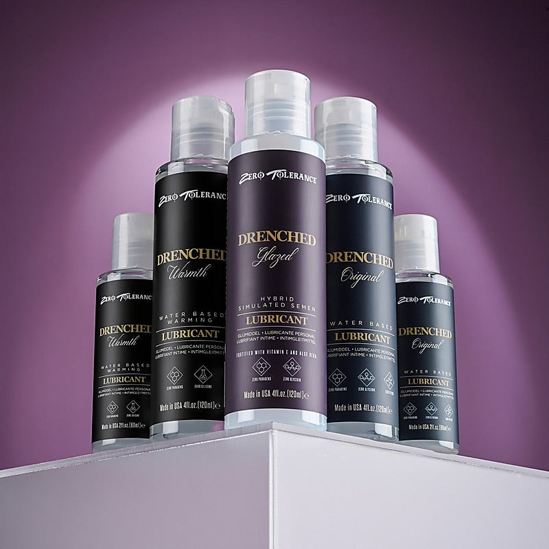 Evolved Zero Tolerance DRENCHED GLAZED Hybrid Adult Lubricant 120ml Long Lasting - Massage Oils and Lubricants
