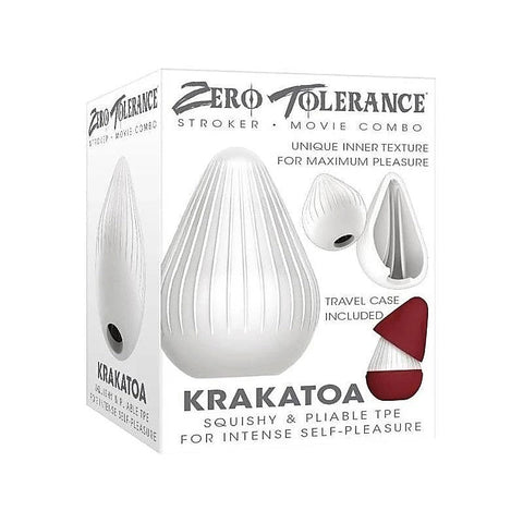 Zero Tolerance KRAKATOA Mini Male Stroker Egg by Evolved - Masturbators and Strokers