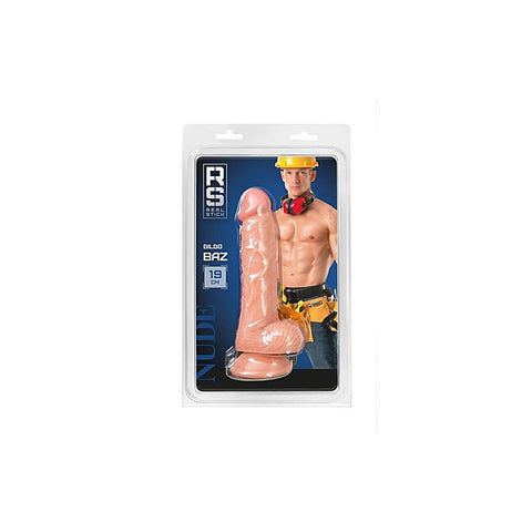 Real Stick Nude Realistic Dildo With Balls by Shots Toys - Realistic Dildos
