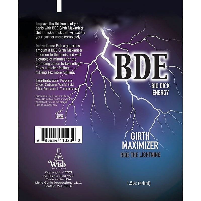 Premium Powerful Girth Enhancer by Little Genie - Delay and Excite Sprays