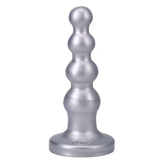 Ripple Large Silicone Anal Beads by Tantus - Anal Beads and Balls
