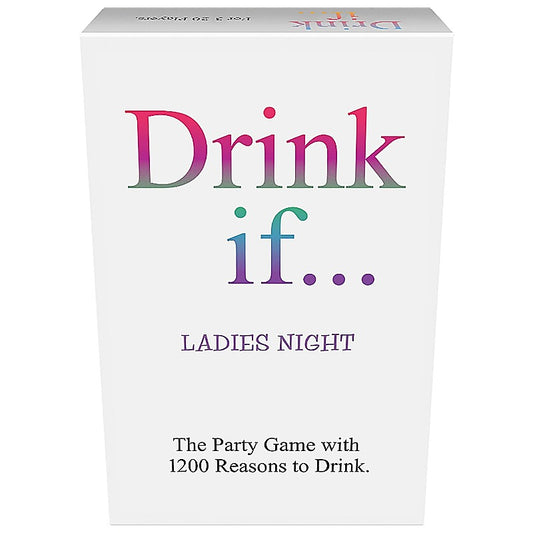 Drink If Ladies Night Adult Game by Kheper Games - Sex Games, Coupons and Tricks