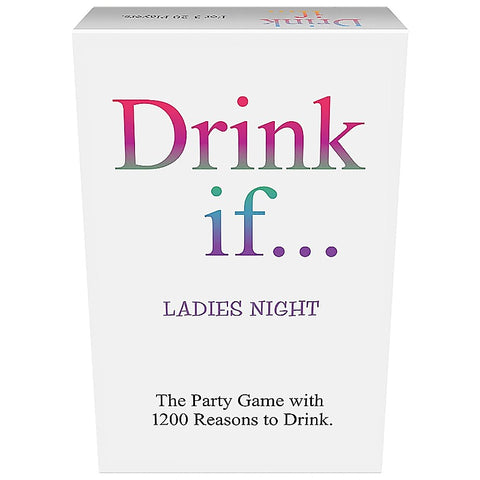 Kheper Games Drink If Ladies Night Game - Sex Games, Coupons and Tricks