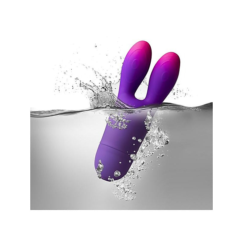 Glo Girl Bunny 10 Function Rabbit Ear Vibrator by Rocks Off - Rabbit Vibrators