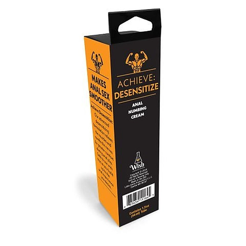 Little Genie Achieve Desensitize Anal Numbing Cream 44ml - Anal Lubes