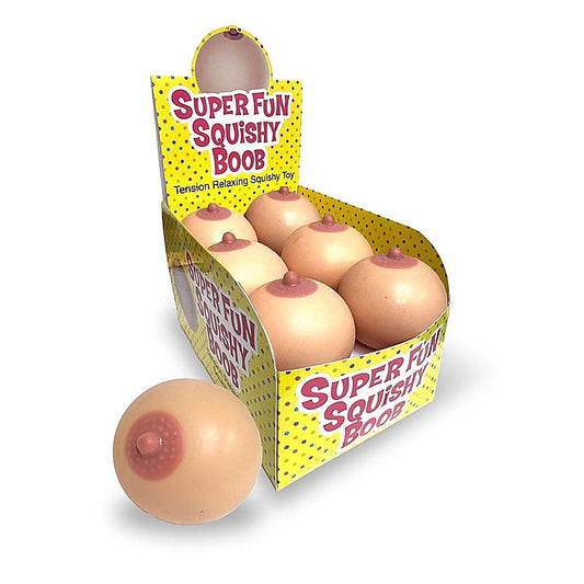 Super Fun Squishy Boobie Stress Balls 12 Pack - Party Gifts and Novelties