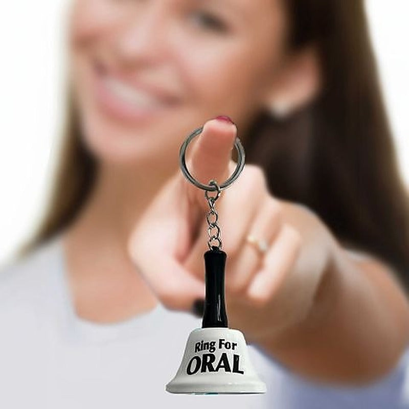 Super Fun Ring For Oral Novelty Bell Key Chain - Party Gifts and Novelties