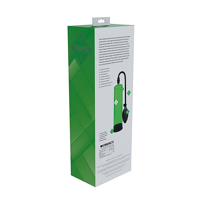 PUMPED Basic Mens Penis Pump by Shots Toys - Penis Pumps And Stretchers