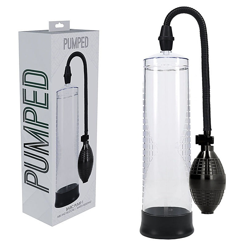 PUMPED Basic Mens Penis Pump by Shots Toys - Penis Pumps And Stretchers