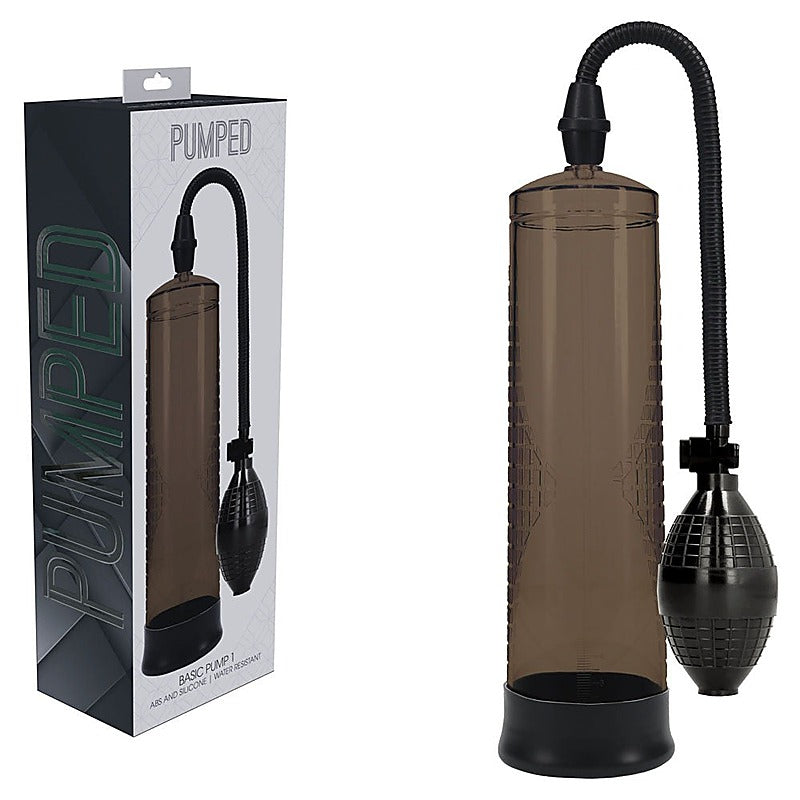 PUMPED Basic Mens Penis Pump by Shots Toys - Penis Pumps And Stretchers