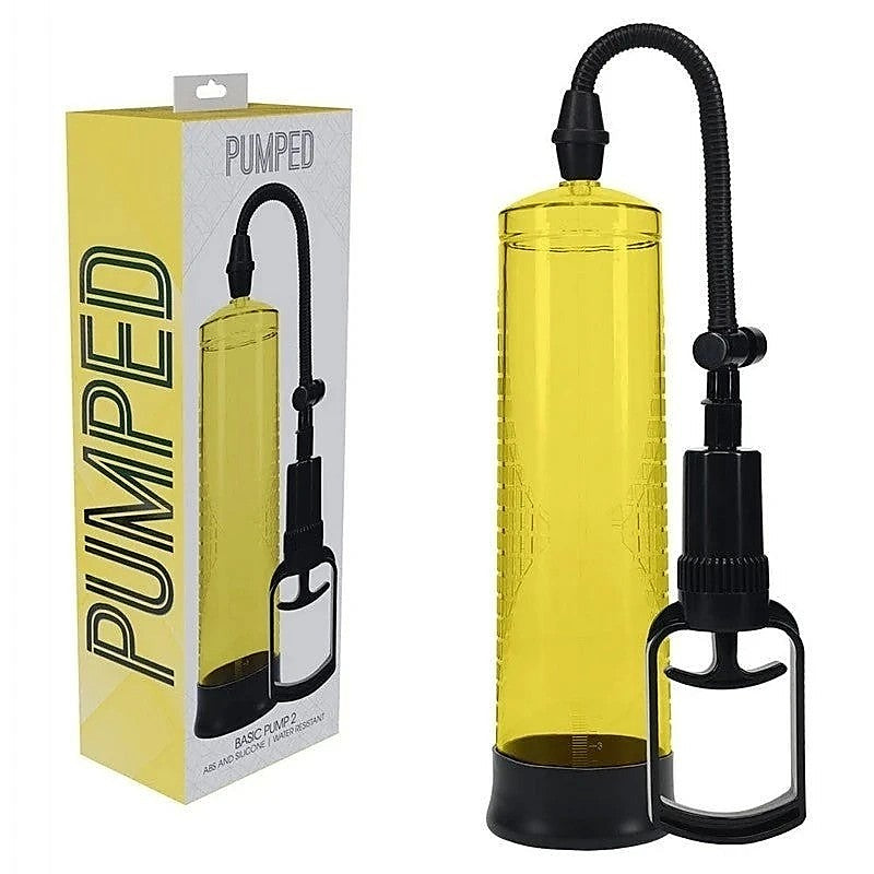 Shots Toys PUMPED Basic Mens Penis Pump 2 Penis Enhancement Vacuum System - Penis Pumps And Stretchers